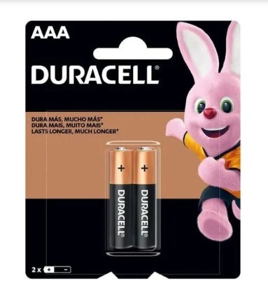 PILHA DURACEL AAA ALCALINA